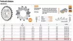 CMT PODCINAK SKŁADANY HM D=125 F=22 Z=12+12