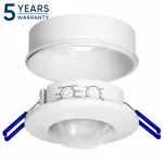 ORNO CZUJNIK RUCHU 360°, IP20, 1200W, ZASIĘG MAX. 8 m, BIAŁY