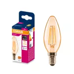 Lampa LED FILAMENT CLASSIC B VALUE 4.2W 2400K Gold E14