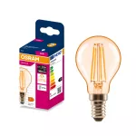 Lampa LED FILAMENT CLASSIC P VALUE 4.2W 2400K Gold E14