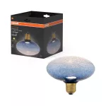 Lampa LED Z KLOSZEM WYKONANYM ZE SZKŁA RYFLOWANEGO