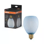 Lampa LED Z KOLOROWYM SZKLANYM KLOSZEM