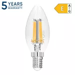 Żarówka LED FILAMENT C E14 C35 6 W 750 lm 4000 K