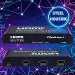 Qoltec Aktywny rozdzielacz Splitter 2 x HDMI 4K x 2K | 6Gb/s | 60Hz |  High stability
