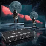 Qoltec Aktywny rozdzielacz Splitter 2 x HDMI 4K x 2K | 3.4Gb/s | High stability