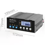 Qoltec Inteligentna mikroprocesorowa ładowarka 12A | 12V | 24V | Prostownik z LCD i funkcją naprawy do AGM GEL LiFePO4