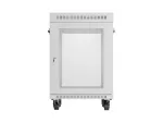 SZAFA INSTALACYJNA RACK STOJĄCA 19" 15U 600X600 SZARA DRZWI PERFOROWANE LCD LANBERG (FLAT PACK)