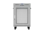 SZAFA INSTALACYJNA RACK STOJĄCA 19" 15U 600X600 SZARA DRZWI PERFOROWANE LCD LANBERG (FLAT PACK)