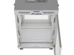 SZAFA INSTALACYJNA RACK STOJĄCA 19" 15U 600X600 SZARA DRZWI PERFOROWANE LCD LANBERG (FLAT PACK)