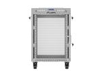 SZAFA INSTALACYJNA RACK STOJĄCA 19" 15U 600X600 SZARA DRZWI PERFOROWANE LCD LANBERG (FLAT PACK)