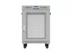 SZAFA INSTALACYJNA RACK STOJĄCA 19" 15U 600X800 SZARA DRZWI PERFOROWANE LCD LANBERG (FLAT PACK)