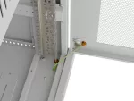 SZAFA INSTALACYJNA RACK STOJĄCA 19" 15U 600X800 SZARA DRZWI PERFOROWANE LCD LANBERG (FLAT PACK)