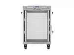 SZAFA INSTALACYJNA RACK STOJĄCA 19" 15U 600X800 SZARA DRZWI PERFOROWANE LCD LANBERG (FLAT PACK)