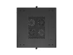 SZAFA INSTALACYJNA RACK STOJĄCA 19" 18U 600X600 CZARNA DRZWI PERFOROWANE LANBERG (FLAT PACK) 