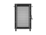 SZAFA INSTALACYJNA RACK STOJĄCA 19" 18U 600X800 CZARNA DRZWI PERFOROWANE LANBERG (FLAT PACK) 