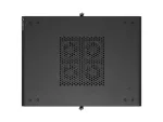 SZAFA INSTALACYJNA RACK STOJĄCA 19" 18U 600X800 CZARNA DRZWI PRZESZKLONE LANBERG (FLAT PACK)