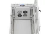 SZAFA INSTALACYJNA RACK STOJĄCA 19" 22U 600X600 SZARA DRZWI PRZESZKLONE LCD LANBERG (FLAT PACK)