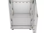 SZAFA INSTALACYJNA RACK STOJĄCA 19" 22U 600X600 SZARA DRZWI PRZESZKLONE LCD LANBERG (FLAT PACK)
