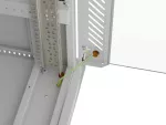 SZAFA INSTALACYJNA RACK STOJĄCA 19" 22U 600X600 SZARA DRZWI PRZESZKLONE LCD LANBERG (FLAT PACK)