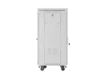 SZAFA INSTALACYJNA RACK STOJĄCA 19" 22U 600X600 SZARA DRZWI PRZESZKLONE LCD LANBERG (FLAT PACK)