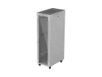 SZAFA INSTALACYJNA RACK STOJĄCA 19" 42U 600X1000 SZARA DRZWI PRZESZKLONE LCD LANBERG (FLAT PACK)