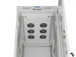 SZAFA INSTALACYJNA RACK STOJĄCA 19" 42U 600X1000 SZARA DRZWI PRZESZKLONE LCD LANBERG (FLAT PACK)