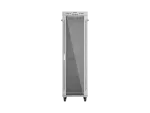 SZAFA INSTALACYJNA RACK STOJĄCA 19" 42U 600X1000 SZARA DRZWI PRZESZKLONE LCD LANBERG (FLAT PACK)