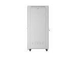 SZAFA INSTALACYJNA RACK STOJĄCA 19" 42U 600X1000 SZARA DRZWI PRZESZKLONE LCD LANBERG (FLAT PACK)