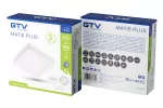 OPRAWA DOWNLIGHT MATIS, LED, 6W, 500lm, CCT, AC180-250V, NATYNKOWA, BIAŁY