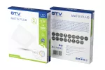OPRAWA DOWNLIGHT MATIS, LED, 12W, 1000lm, CCT, AC180-250V, WPUSZCZANA, BIAŁY