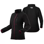 Bluza polarowa damska, czarna, rozmiar XXL