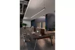OPRAWA LINIOWA LUNA, LED, 40W, 4800lm, CCT, AC220-240V, AL/PC, 120cm, CZARNY