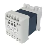 PTM 100 230/110V PTM Jednofazowy transformator IP20 na szynę DIN TH-35 w obudowie