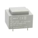 TEZ 1,5/D 230/15V Jednofazowy transformator do obwodów drukowanych zalewany