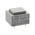 TEZ 1,5/D 230/24V TEZ Jednofazowy transformator do obwodów drukowanych zalewany