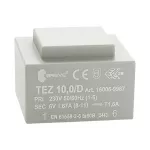 TEZ 10,0/D 230/ 6V Jednofazowy transformator do obwodów drukowanych zalewany