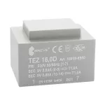 TEZ 16,0/D 230/ 9-9V Jednofazowy transformator do obwodów drukowanych zalewany