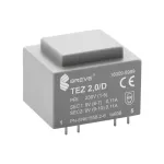 TEZ 2,0/D 230/ 9- 9V Jednofazowy transformator do obwodów drukowanych zalewany