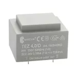 TEZ 4,0/D 230/24V TEZ Jednofazowy transformator do obwodów drukowanych zalewany