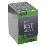 KSE 48024M 230/ 24VDC 20A Zasilacz impulsowy stabilizowany IP20 na szynę DIN TH-35 z zabezpieczeniem mozliwością regulacji napięcia