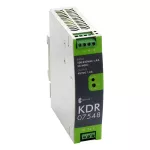 KDR 07548 230/ 48VDC 1,6A Zasilacz impulsowy stabilizowany IP20 na szynę DIN TH-35 z zabezpieczeniem mozliwością regulacji napięcia