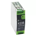 KDR 12024 230/ 24VDC 5A Zasilacz impulsowy stabilizowany IP20 na szynę DIN TH-35 z zabezpieczeniem mozliwością regulacji napięcia