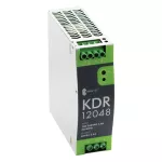 KDR 12048 230/ 48VDC 2,5A Zasilacz impulsowy stabilizowany IP20 na szynę DIN TH-35 z zabezpieczeniem mozliwością regulacji napięcia