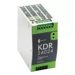 KDR 24024 230/ 24VDC 10A Zasilacz impulsowy stabilizowany IP20 na szynę DIN TH-35 z zabezpieczeniem mozliwością regulacji napięcia