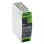 KWR 12048 230-400/ 48VDC 2,5A Zasilacz impulsowy stabilizowany IP20 na szynę DIN TH-35 z zabezpieczeniem mozliwością regulacji napięcia