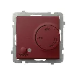 Regulator temperatury z czujnikiem podpodłogowym; SONATA; BURGUND; RTP-1R/m/58