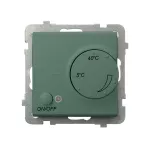 Regulator temperatury z czujnikiem podpodłogowym; SONATA; MALACHIT; RTP-1R/m/87