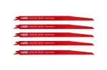 AWTOOLS BRZESZCZOT BiM DO PIŁY SZABLASTEJ 300mm  6 Z/CAL /5szt /DREWNO+GWOŹDZIE