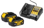 DEWALT AKUMULATOR 18V 4,0Ah DCB182 2szt. + ŁADOWARKA DCB1104