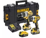 DEWALT ZESTAW COMBO 18V DCK276P3T (DCD996, DCF887) 3x5,0Ah TSTAK